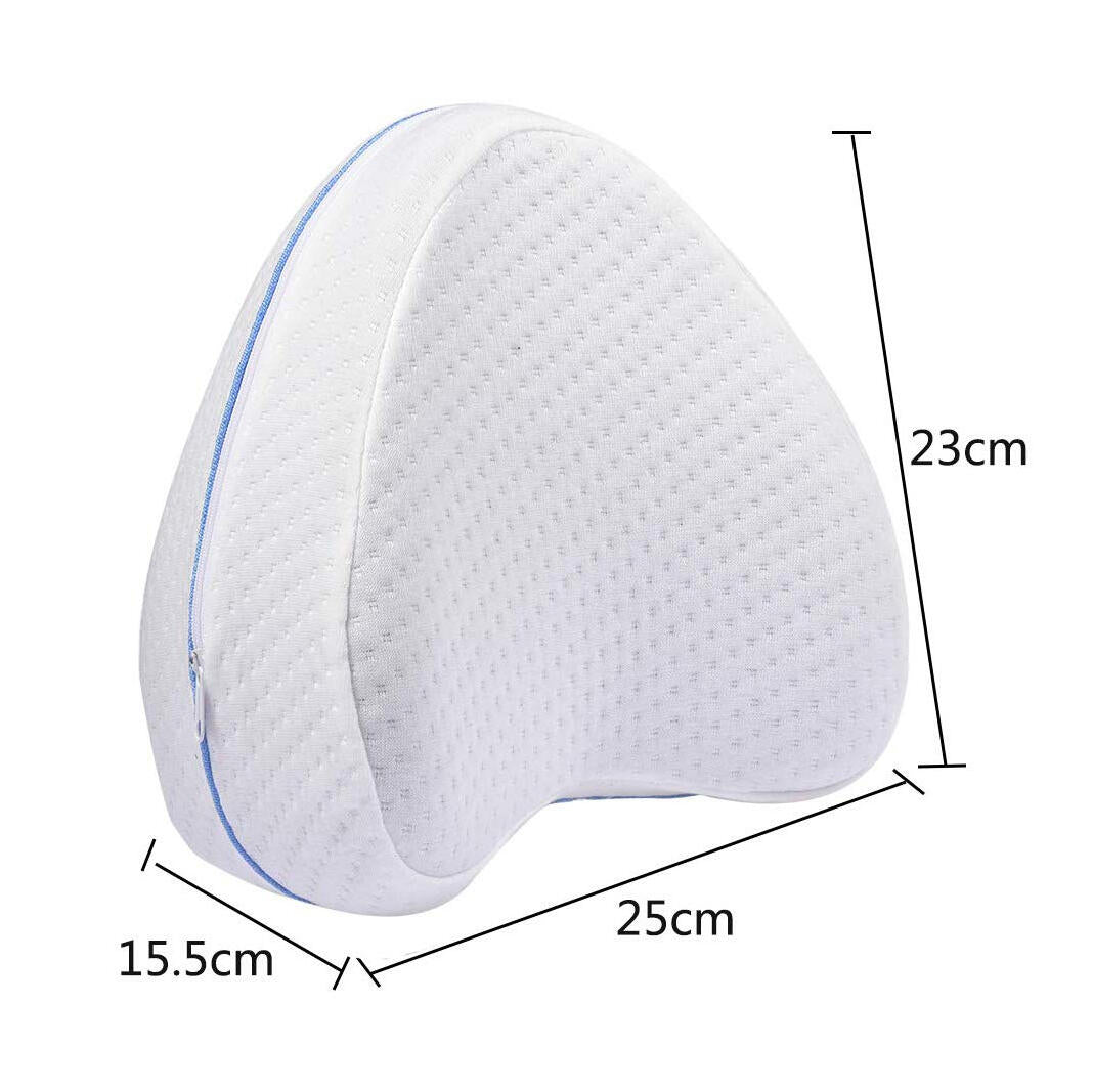 Almohada para piernas medidas