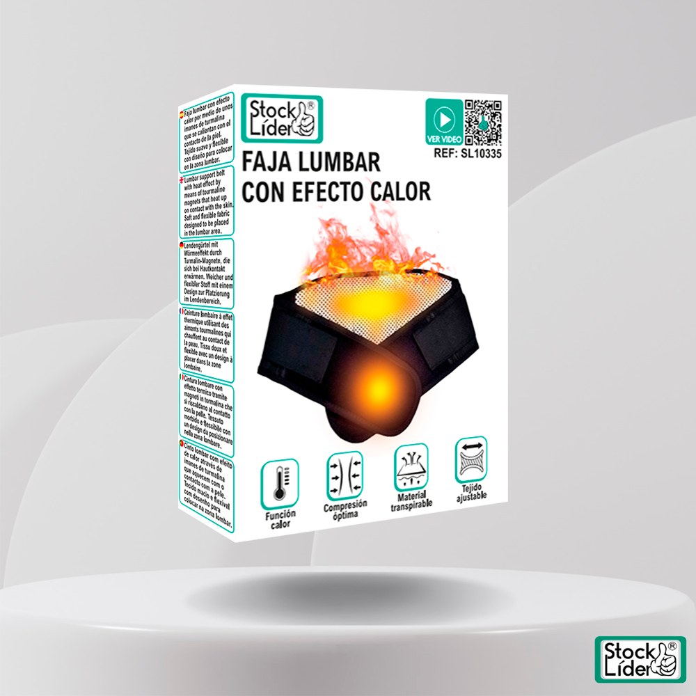 Fascia Lombare Termica Autoriscaldante – Calore per Schiena e Addome