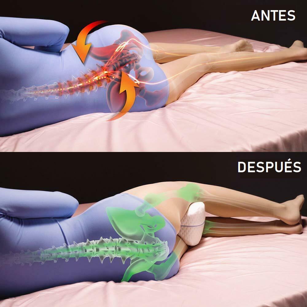 Almohada ergonómica para dormir de lado