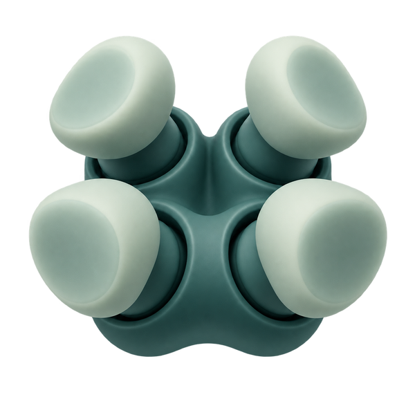 Masajeador Cervical 4D con Calor – Efecto Manos Reales